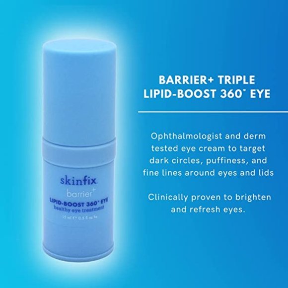 Skinfix Barrier+ Triple Lipid-Boost 360° Brightening Eye Cream 15ml BNIB - Picture 1 of 3